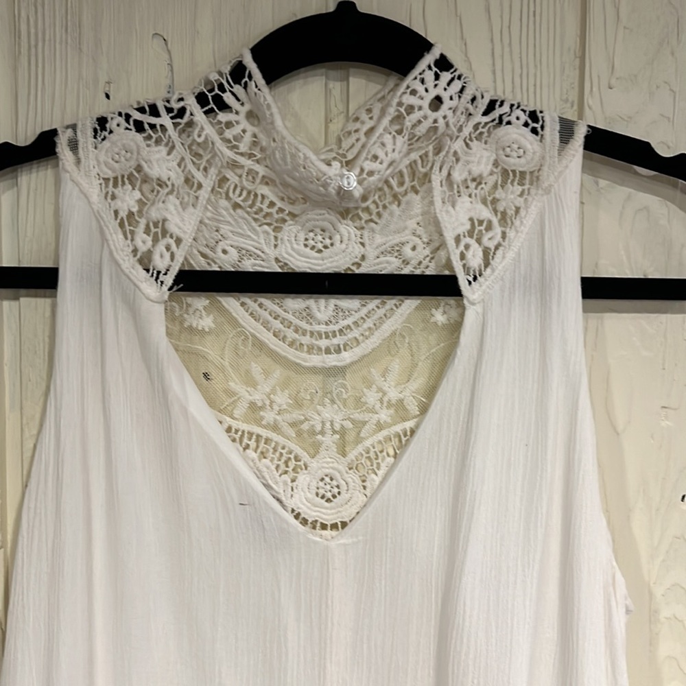 J for Justify A Line Crochet Lace Dress Medium - Picture 6 of 9